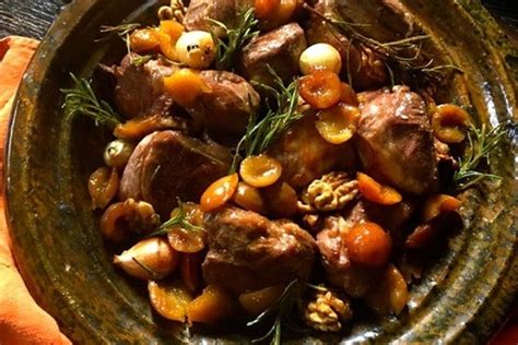 Tagine D Agneau Aux Mirabelles Miel Et Noix