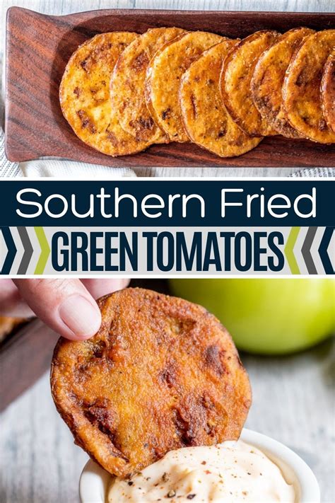 Southern Fried Green Tomatoes Recipe Recipe Recipes Homemade