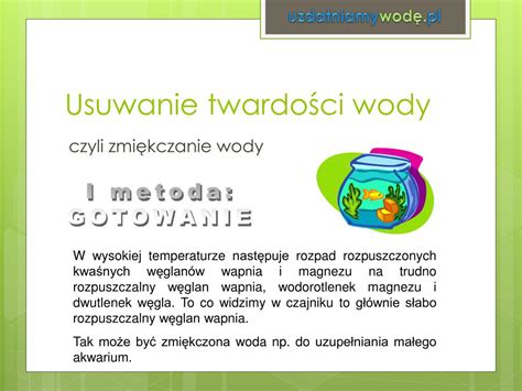 PPT Zmiękczanie wody PowerPoint Presentation free download ID 4997003