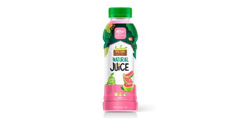 Fruit Juice 330ml Pet Bottle Natural Guava Juice Drink