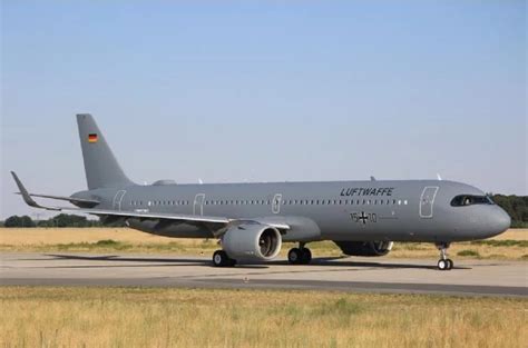 La Luftwaffe Recibe El Primer Airbus A321LR Galaxia Militar