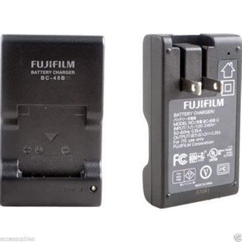 Genuine Fujifilm BC 45B BC 45C NP 45A Camera Original Battery Charger