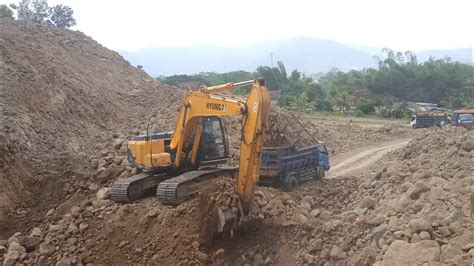 Hyundai Hx210s Excavator Loading Trucks Sotiriadislabrianidis Mining