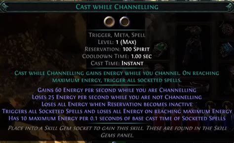 poe  cast  channeling path  exile