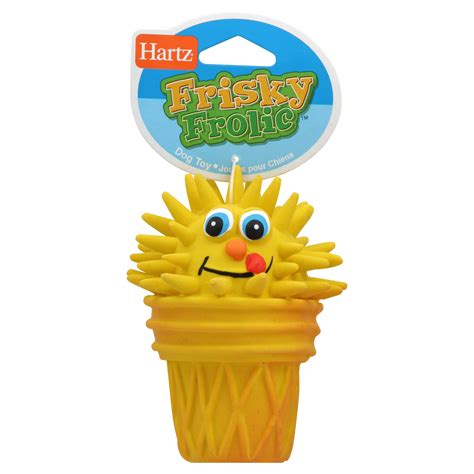 Hartz Yellow Ice Cream Cone Dog Toy – Wow Blog