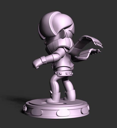 Edgar Brawl Stars 3d Model By Bon Bon Art