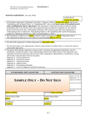 JUDICIAL COUNCIL OF CALIFORNIA STANDARD AGREEMENT COVERSHEET Rev 04 16