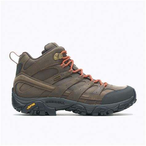 Mens Moab 2 Prime Mid Waterproof Hiking Boots Merrell