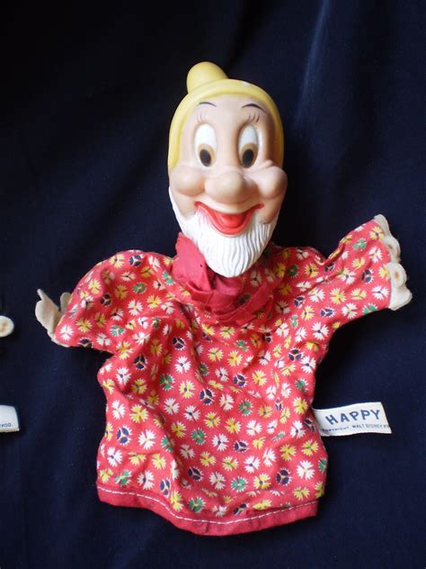 Vintage Original Walt Disney Production Hand Puppets by Gund Mfg J ...