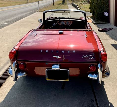 Triumph Spitfire Mk Ii Two Owner K Miles Beautifully