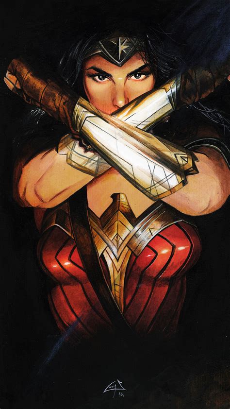 1080x1920 Wonder Woman Hd Superheroes Artist Artwork Digital Art