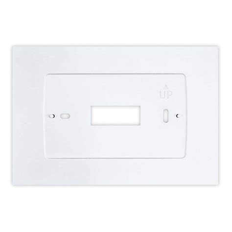 Emerson Wall Plate For Sensi Touch Wi Fi Thermostat In White F61 2689 The Home Depot