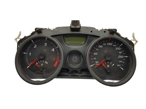 Speedometer Instrument Cluster Renault Megane D