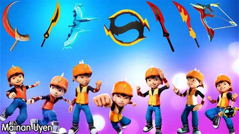 Hunting BOBOIBOY Galaxy Berubah Dengan Senjatanya YouTube