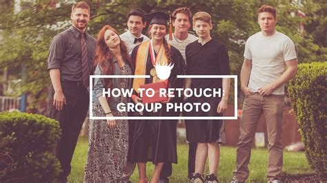 Retouch A Group Photo Photoshop Cc Tutorial Youtube