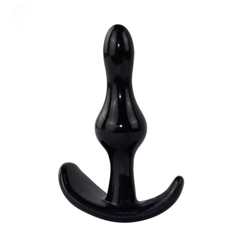 PLUG ANAL FLEXIVEL DE SILICONE PRETO Libb Sex Toys Importadora