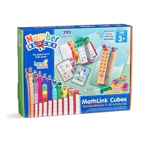 Buy Hand2mind Numberblocks Mathlink Cubes 1120 Activity Set