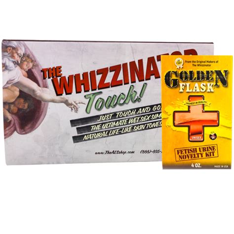 Golden Flask Whizzinator Value Pack