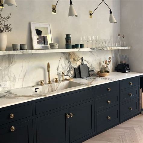 How Athena Calderone Created Her 20 Marble Floating Kitchen Shelf Artofit