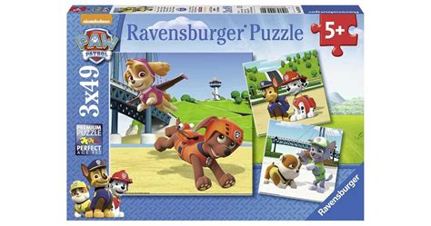 Ravensburger puzzle Dečije puzle 3x49 Paw Patrol Tim na četiri