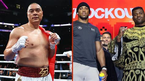 Zhilei Zhang Has No Doubt Who Wins Joshua Ngannou AsiaEurope Sports