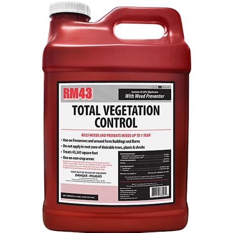 Rm43 25 Gal Total Vegetation Control Weed Preventer Concentrate With