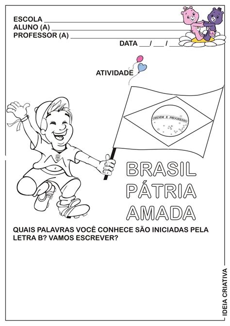 A Arte De Educar Atividades 7 De Setembro