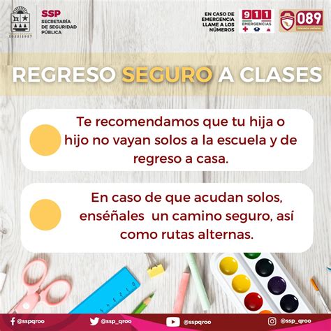 SSP QROO On Twitter En Este Regreso A Clases Hemos Preparado Las