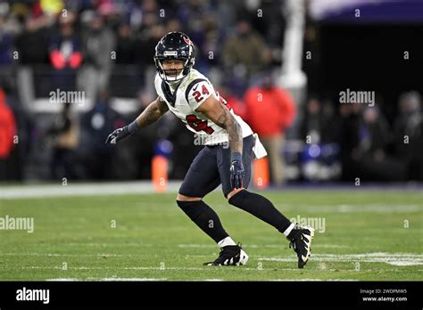 Houston Texans Cornerback Derek Stingley Jr In Action During The