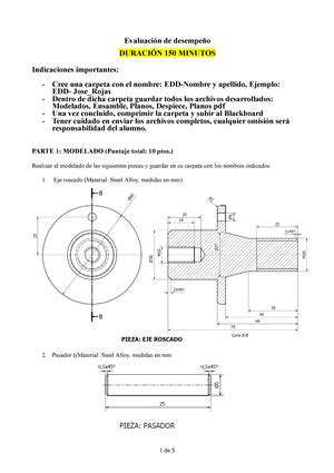 Avance DEL Avance 2 Final 1 1 Dibujo Mecánico Pieza N 1 Cuchara