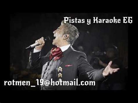 Qué digan misa Alejandro Fernández PISTAS y karaoke EG YouTube