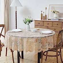 Amazon Linenzone Beautiful Oblong Lace Tablecloth With Elegant