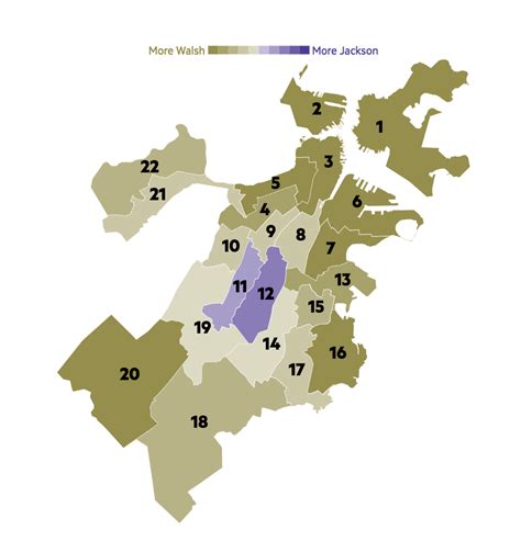 Map: Boston Mayoral Results, By Ward | WBUR News