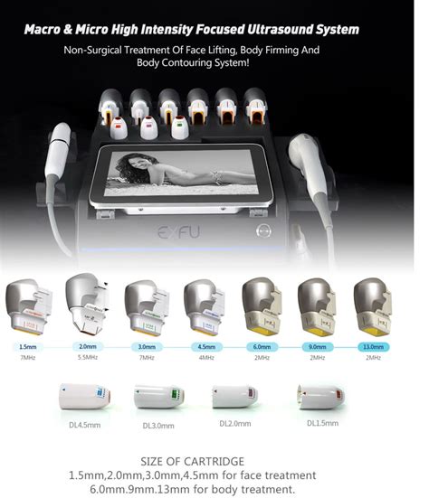 EXFU 11D HIFU Machine High Intensity Focused Ultrasound MLKJ