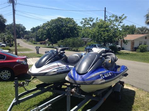 2 2005 Yamaha Fx160 Ho Jetskis Privately Owned Skis Runs 160hp I