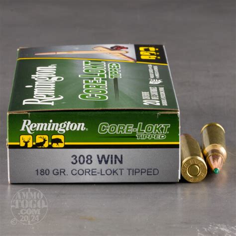 308 Winchester 7 62X51 Ammo 20 Rounds Of 180 Grain Polymer Tipped