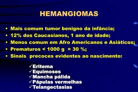 O Que É Um Hemangioma - PPT - HEMANGIOMAS MÁ FORMAÇÃO VASCULAR (MAV) PowerPoint Presentation ...