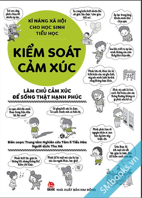 Kĩ Năng Xã Hội Cho Học Sinh Tiểu Học Kiểm Soát Cảm Xúc Hiệu sách