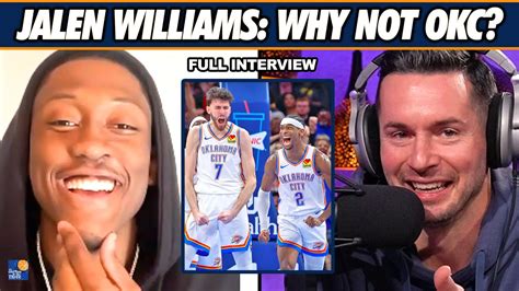 Jalen Williams On Okc Exceeding Expectations And Sgas Mvp Caliber