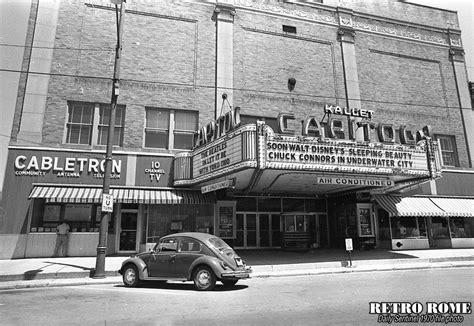 Capitol Theatre - 1970 | Rome photo, Rome, Underwater city