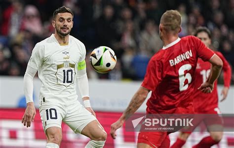 Russia Soccer Friendly Russia Serbia Sputnik Mediabank