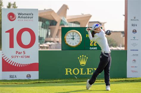 Vongtaveelap Shows Her Class With An Opening 66 At The Womens Amateur Asia Pacific Championship