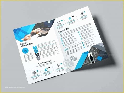 2 Fold Brochure Template Free - Sarseh.com