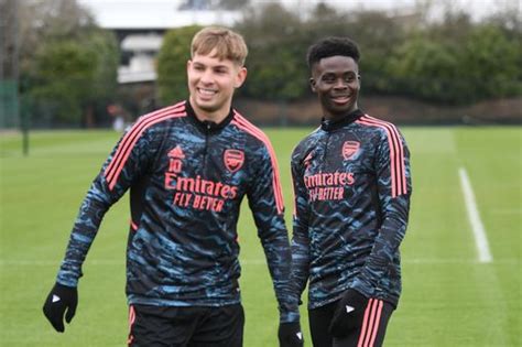 Former Arsenal Star Agrees With Bukayo Saka And Emile Smith Rowe On £