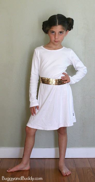 Easy Princess Leia Costume Buggy And Buddy