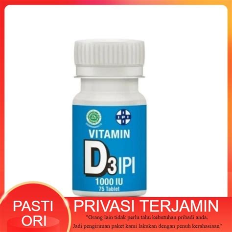 Jual Vitamin D Iu Tablet Ipi Vitamin D Iu Tablet