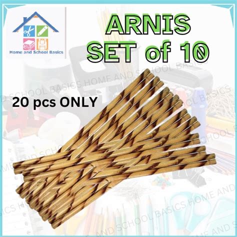 10 Pairs Arnis Stick Per Pair Rattan 28 Inches Long 20pcs Arnis