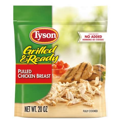 Tyson Grilled Ready Fully Cooked Frozen Pulled Chicken Breast