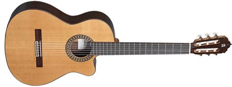 Alhambra Cutaway P Cw E Natural Guitare Classique Format