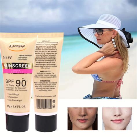 Facial Sunscreen Cream Spf Pa Moisturizing Skin Protect Sunblock